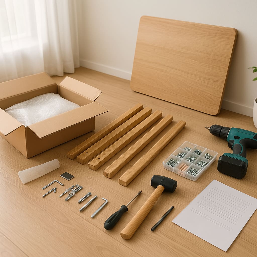 Doručení a montáž nábytku